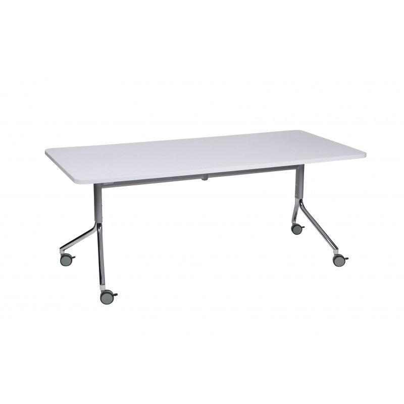 MA Flip Up & Folding Rectangular Table with Castors