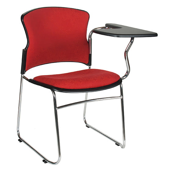 ST Focus Fabric Upholstered Training Chair with Tablet Arm