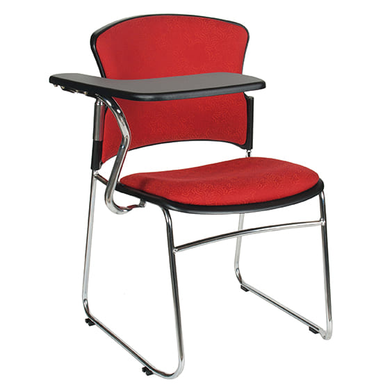 ST Focus Fabric Upholstered Training Chair with Tablet Arm