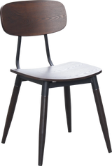 FL Austin Ply Seat Steel Legs Hospitality Dining Chair