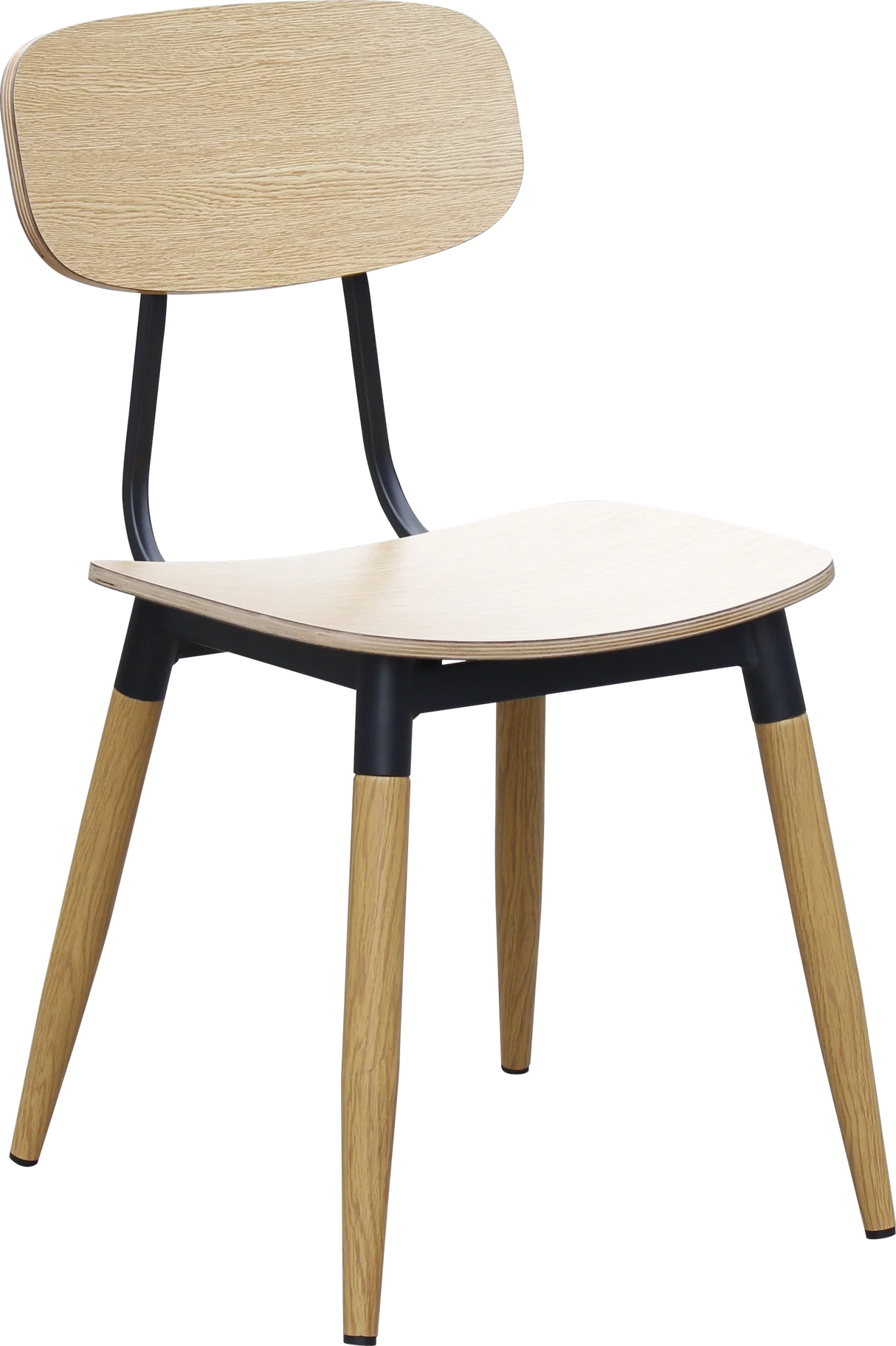 FL Austin Ply Seat Steel Legs Hospitality Dining Chair