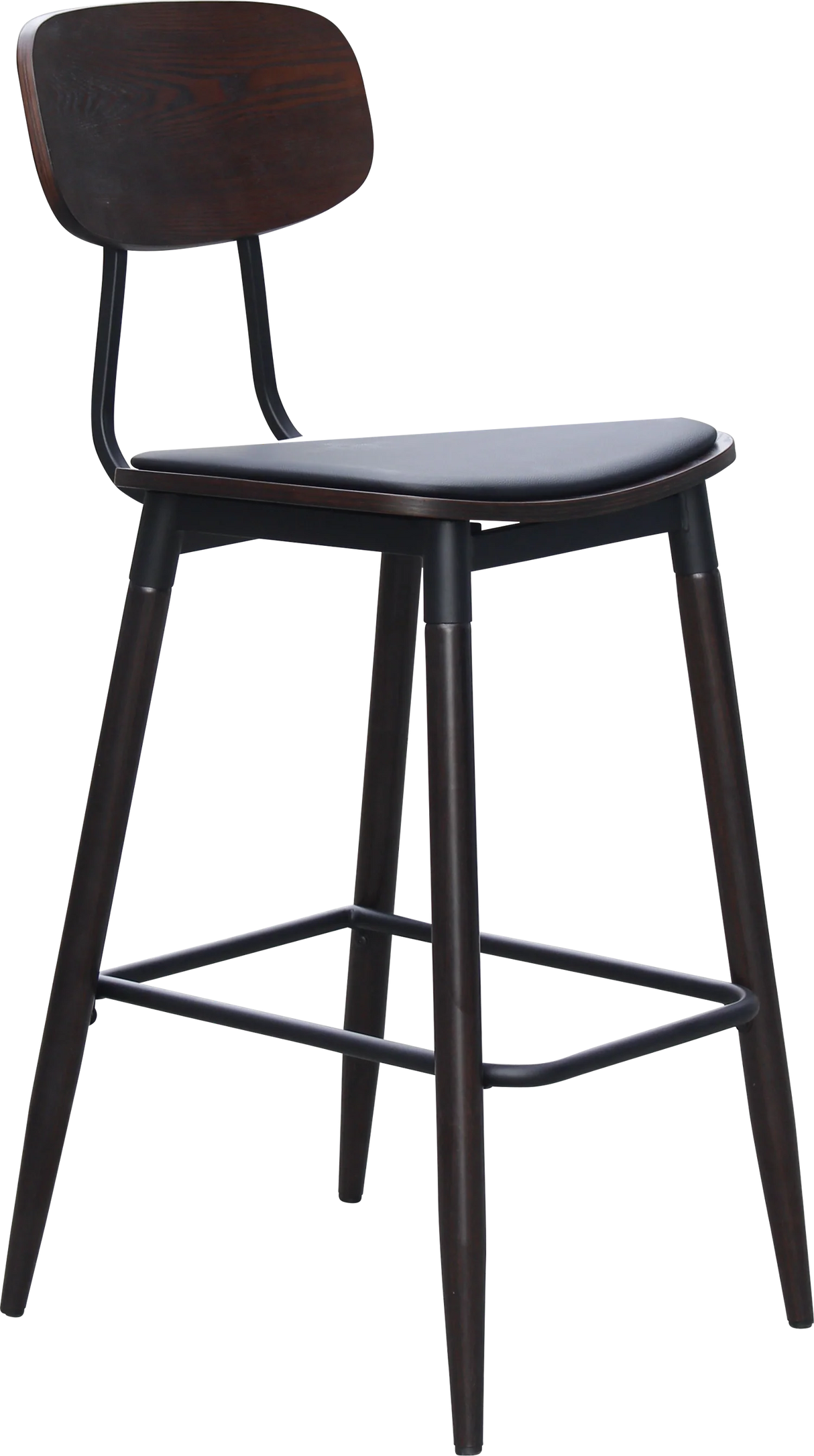 FL Austin Vinyl Seat Steel Legs Hospitality Barstool