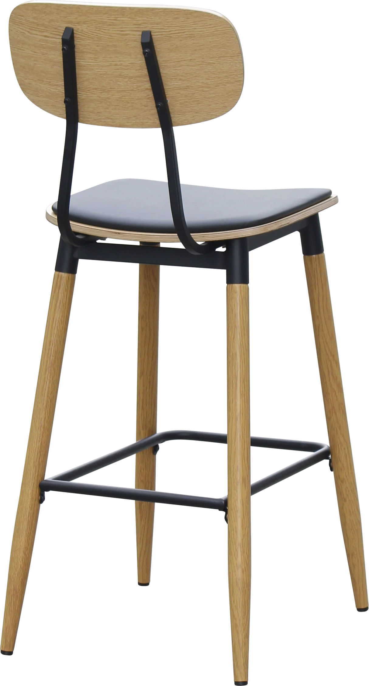 FL Austin Vinyl Seat Steel Legs Hospitality Barstool