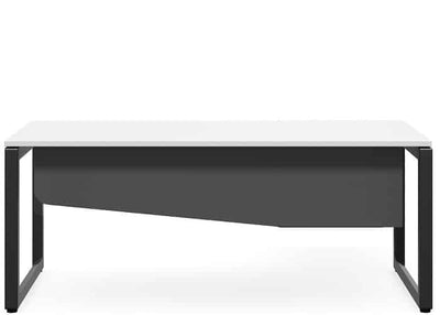 DD Forum Metal Leg Desk with Modesty