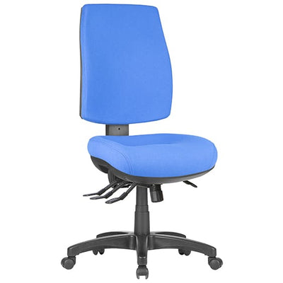 ST Galaxy Fabric Upholstered High Back Task Chair with Seat Slider