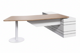 DD Geo Verse Executive Desk with Return