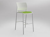 OL Game Barstool with Upholstered Seat