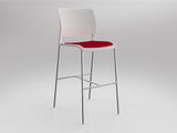 OL Game Barstool with Upholstered Seat