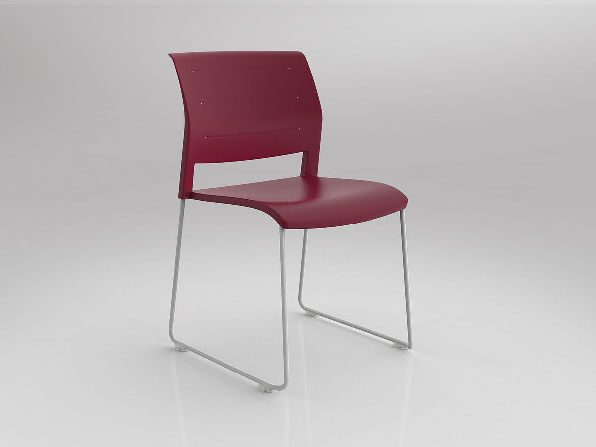 OL Game Sled Base Hospitality Stacking Chair