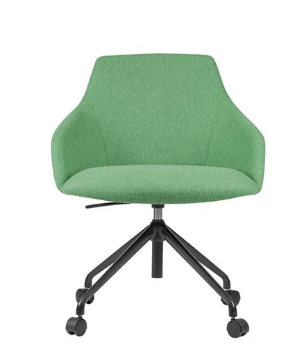 ST Gold 4 Star with Castor Base Fabric Upholstered Boardroom Chair
