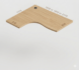 DD CC Plus CLDQ Q Shaped Top System Desk