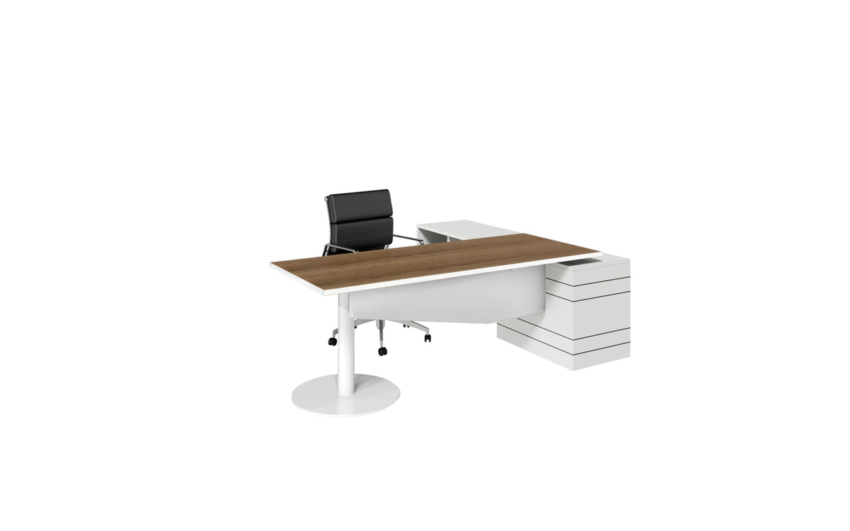 DD Verse Executive Desk with Return