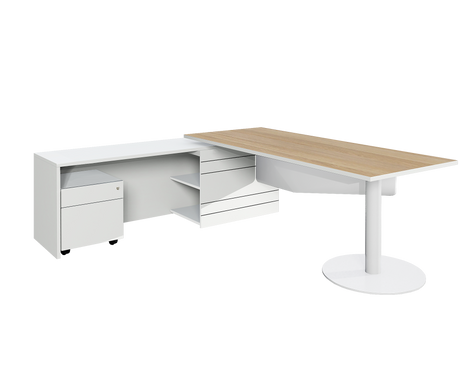 DD Verse Executive Desk with Return