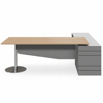 DD Geo Verse Executive Desk with Return