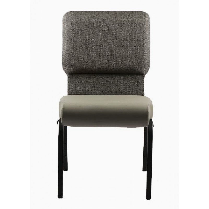 MA Grace Fabric or PU Leather Upholstered  Linkable 4 Leg Side Chair