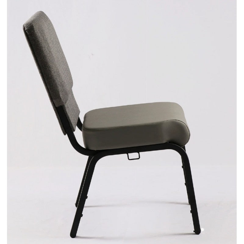 MA Grace Fabric or PU Leather Upholstered  Linkable 4 Leg Side Chair