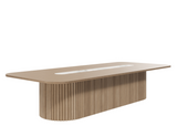 DD Harmony Rounded Corner Top Boardroom Table