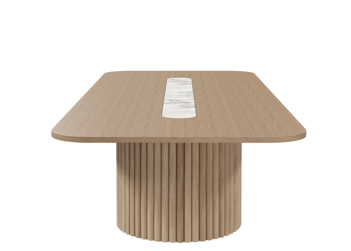 DD Harmony Rounded Corner Top Boardroom Table