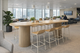 DD Huxley Cylindrical Leg High Table