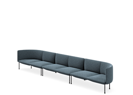 DD Bowral Fabric Upholstered 6 Seater Breakout Seating