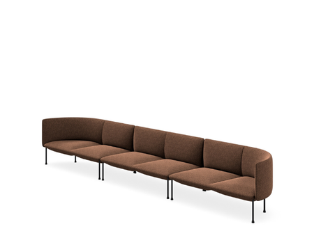 DD Bowral Fabric Upholstered 6 Seater Breakout Seating