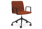 DD Nikola Meeting Chair with Black Arm Rest