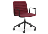 DD Nikola Meeting Chair with Black Arm Rest