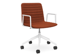 DD Nikola Meeting Chair with White Arm Rest