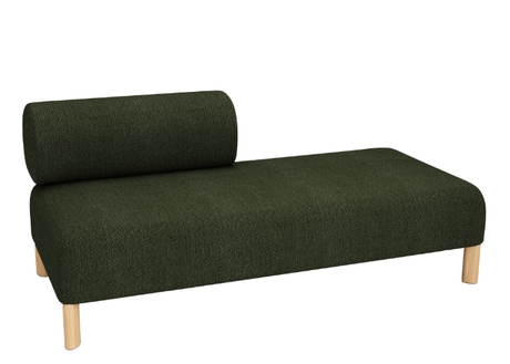 DD Cailloux 2 Seater Fabric Breakout Sofa with 1 Backrest