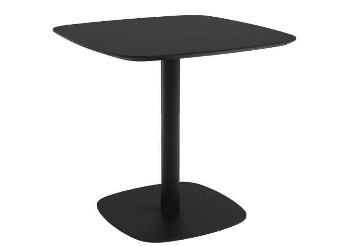 DD Tobi Metal Base Square Meeting Table