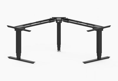 DD Selectric Height Adjustable Corner 301 Workstation Frame