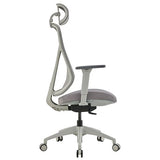 ST Ivory Mesh Back Executive Chair with Headrest