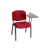 MA Joshua Fabric or Vinyl Upholstered Metal Leg Lecture Chair