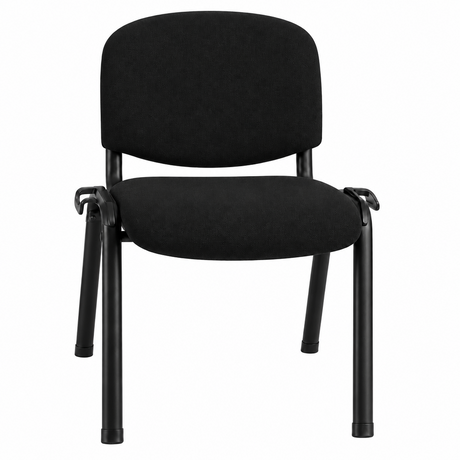 MA Joshua Upholstered Metal Leg Linkable Chair