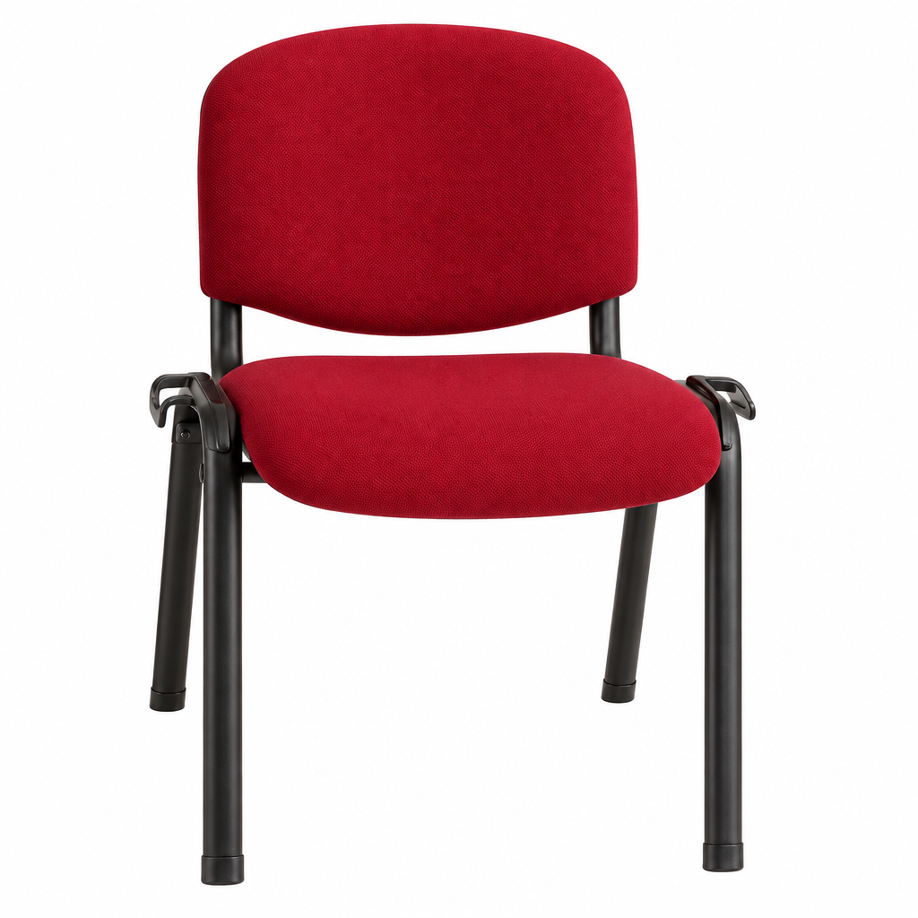 MA Joshua Upholstered Metal Leg Linkable Chair