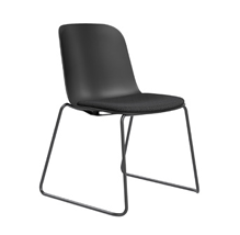 DD Juno Plastic Shell Sled Base Breakout Chair