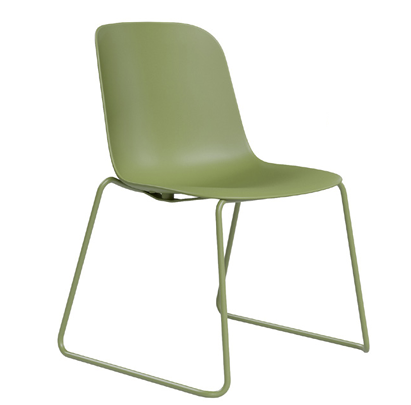 DD Juno Plastic Shell Sled Base Breakout Chair