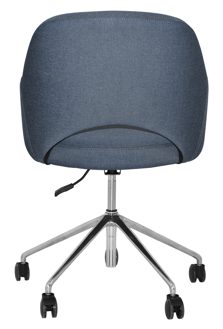 EZ ARM CHAIR ALBURY CASTOR V2 POLISHED ALUM