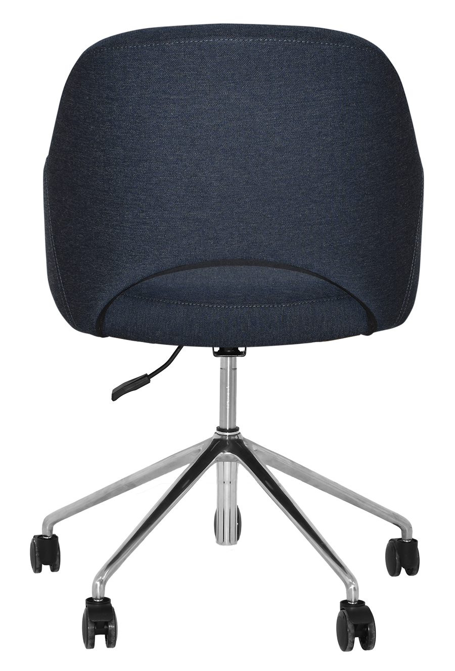 EZ ARM CHAIR ALBURY CASTOR V2 POLISHED ALUM