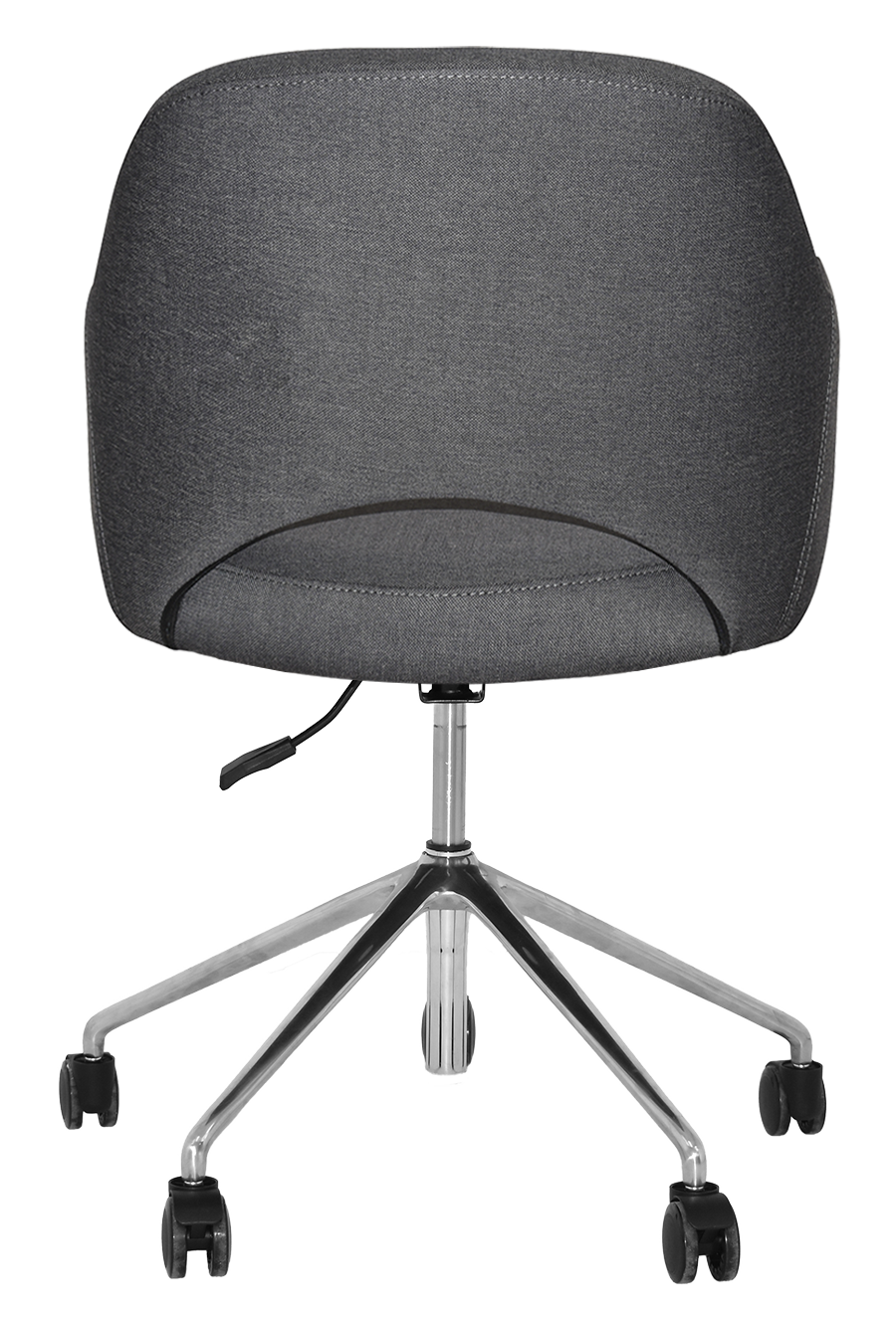 EZ ARM CHAIR ALBURY CASTOR V2 POLISHED ALUM