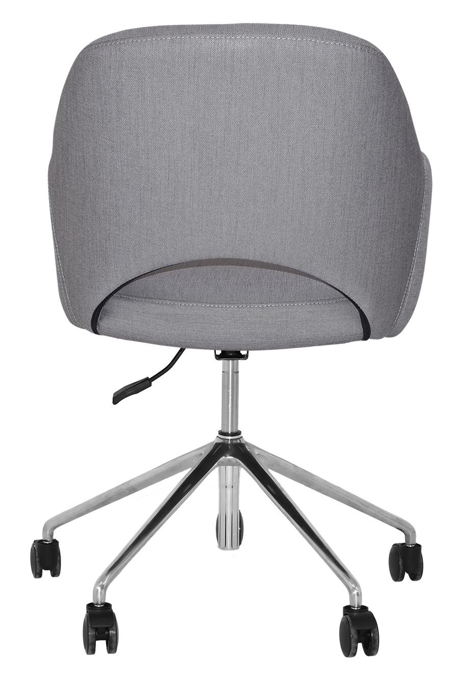 EZ ARM CHAIR ALBURY CASTOR V2 POLISHED ALUM