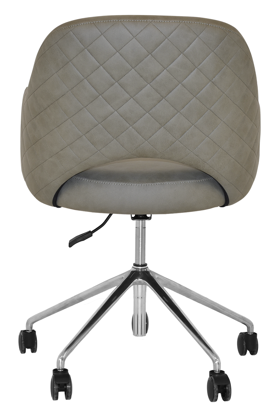 EZ ARM CHAIR ALBURY CASTOR V2 POLISHED ALUM