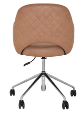 EZ ARM CHAIR ALBURY CASTOR V2 POLISHED ALUM