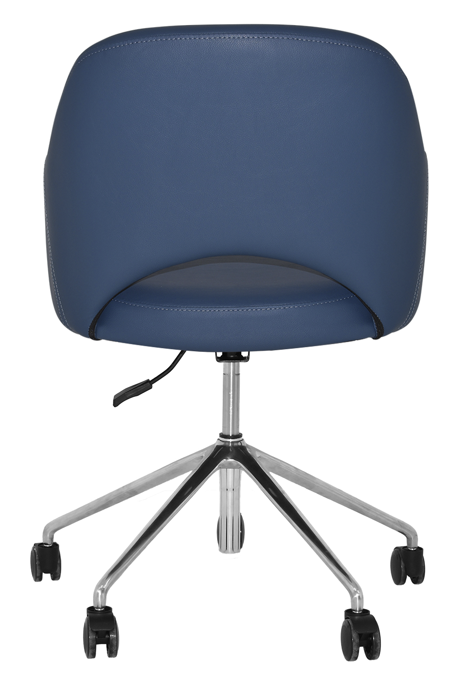 EZ ARM CHAIR ALBURY CASTOR V2 POLISHED ALUM