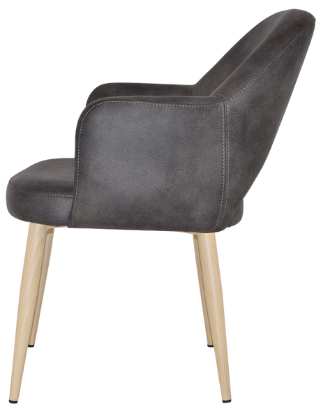 EZ ARM CHAIR ALBURY METAL BIRCH