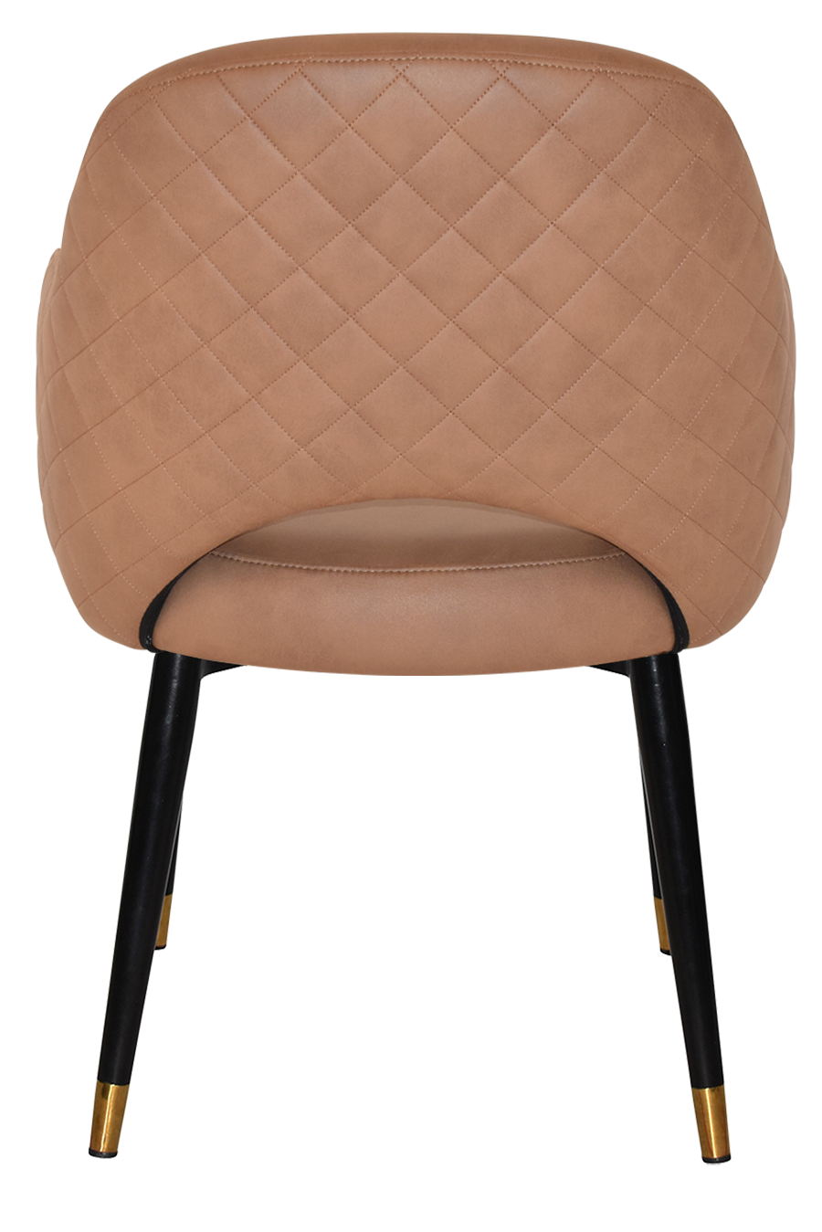 EZ ARM CHAIR ALBURY METAL (SLIM) BLACK BRASS