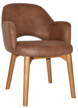 EZ ARM CHAIR ALBURY TIMBER LIGHTOAK