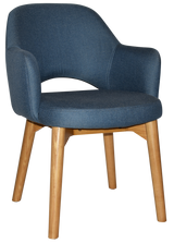 EZ ARM CHAIR ALBURY TIMBER LIGHTOAK