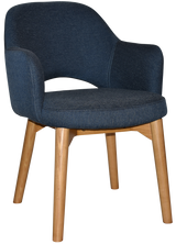 EZ ARM CHAIR ALBURY TIMBER LIGHTOAK