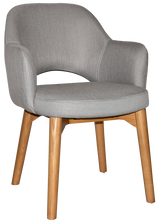 EZ ARM CHAIR ALBURY TIMBER LIGHTOAK